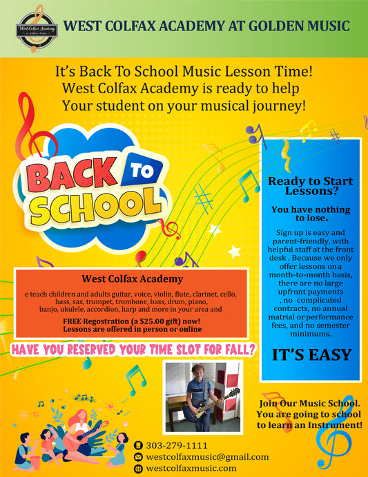 Why Back-to-School Season is the BEST Time to Start Music Lessons